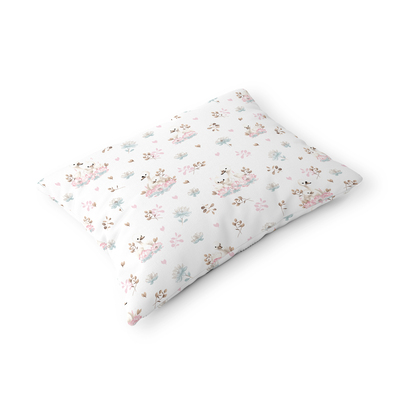 Poszewka 70x80cm na poduszkę 100% bawełna - Łabądki