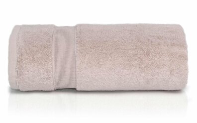 RĘCZNIK KĄPIELOWY 50x90 SPA HOTELOWY mały Bawełniany 600g/m2 CHŁONNY - ROCCO Perłowy