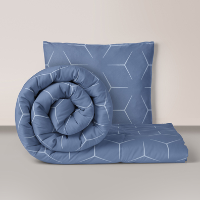 Pościel  140x200cm, 70x80cm, 140g/m2, bawełna 100% : Milano Jeans