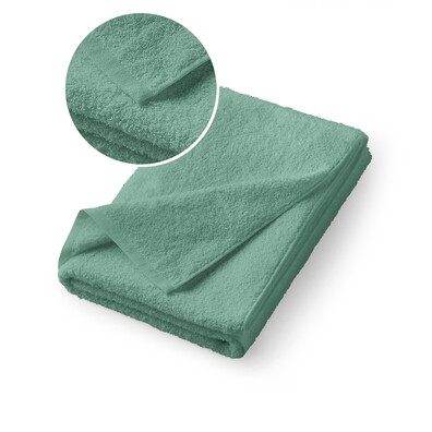 RĘCZNIK KĄPIELOWY 70x140 SPA HOTELOWY Duży Bawełniany 500g/m2 CHŁONNY - Green 19