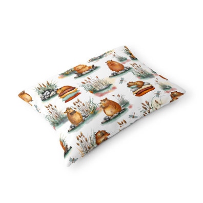 Poszewka 70x80cm na poduszkę 100% bawełna - kapibary