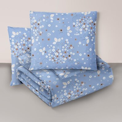 Komplet Pościeli 160x200 + 2x 70x80,  100% Bawełna, 140g/m2, wzór: 1788