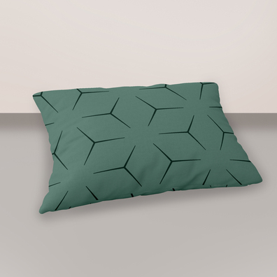 Poszewka na poduszkę 40x60cm BAWEŁNA 100% CERTYFIKAT - Milano Oliwka