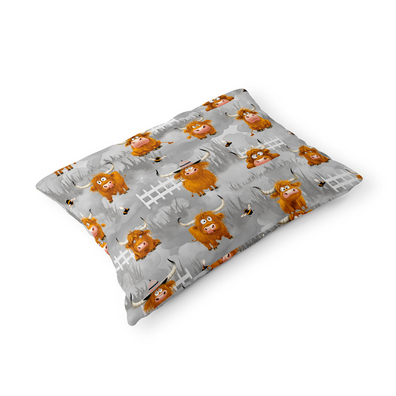 Poszewka 70x80cm na poduszkę 100% bawełna - Rodeo Szare