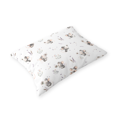 Poszewka na poduszkę 40x60cm BAWEŁNA 100% CERTYFIKAT - Polne Myszki