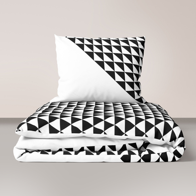 Komplet Pościeli 160x200 + 2x70x80, 100% Bawełna, 140g/m2, wzór: Mozaika