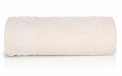 RĘCZNIK KĄPIELOWY 70x140 SPA HOTELOWY Duży Bawełniany 550g/m2 CHŁONNY - VITO kremowy