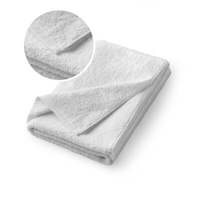 RĘCZNIK KĄPIELOWY 70x140 SPA HOTELOWY Duży Bawełniany 500g/m2 CHŁONNY - Biały