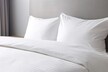POŚCIEL HOTELOWA BIAŁA 200x220 ADAMASZEK + 2x 70x80cm 150g 50% baw. 50%poliester (4)