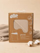 Pościel muślinowa 90x120 dziecięca - dwuwarstwowy muślin 140g/m2 + bawełna 120g/m2 Beige (5)