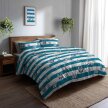 POŚCIEL HOTELOWA 160x200 BAWEŁNA 100% Marynarski + POSZEWKA (4)