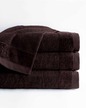 RĘCZNIK KĄPIELOWY 50x90 SPA HOTELOWY mały Bawełniany 550g/m2 CHŁONNY - VITO brązowy (2)
