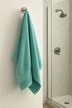 RĘCZNIK KĄPIELOWY 50x90 SPA HOTELOWY mały Bawełniany 450g/m2 - PARIS  Jasny Zielony (2)