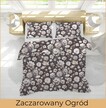 Pościel  140x200cm, 70x80cm, 140g/m2, bawełna 100% :  Zaczarowany Ogród (3)