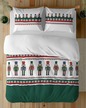 Komplet Pościeli 160x200 + 2x70x80, 100% Bawełna, 140g/m2, wzór: 5261 B (2)