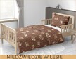 Pościel DZIECIĘCA 140x200 dla dziecka 100% bawełna CERTYFIKAT NIEDŹWIEDZIE W LESIE (3)