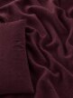 Pościel muślinowa dwuwarstwowa 220x200cm + 2x70x80cm - muślin + bawełna Burgundy (14)