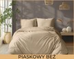 POŚCIEL HOTELOWA 160x200cm ADAMASZEK + 2x POSZEWKI 70X80 PIASKOWY BEŻOWY (2)