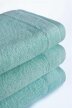 RĘCZNIK KĄPIELOWY 50x90 SPA HOTELOWY mały Bawełniany 550g/m2 CHŁONNY - VITO  jasno turkusowy (4)