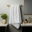 RĘCZNIK KĄPIELOWY 70x140 SPA HOTELOWY Duży Bawełniany 500g/m2 CHŁONNY - Biały (4)