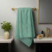 RĘCZNIK KĄPIELOWY 70x140 SPA HOTELOWY Duży Bawełniany 500g/m2 CHŁONNY - Green 19 (4)
