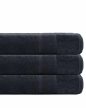 RĘCZNIK KĄPIELOWY 50x90 SPA HOTELOWY mały Bawełniany 480g/m2 CHŁONNY - MARIO grafitowy (4)