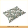 Poszewka 70x80cm na poduszkę 100% bawełna wzór: letni puch miętowy (2)