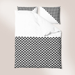 Komplet Pościeli 160x200 + 2x70x80, 100% Bawełna, 140g/m2, wzór: Mozaika (2)