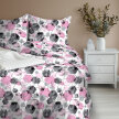Pościel z Kory 220x200 + 2 poszewki PREMIUM 100% bawełna polska : 1651 różowy (8)