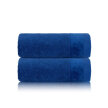 Zestaw 2x RĘCZNIK KĄPIELOWY 70x140 SPA HOTELOWY Duży Bawełniany 550g/m2 - VITO Royal blue (2)