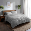 Pościel z Kory 160x200 + 1x70x80 KOMPLET PREMIUM : Milano szare  (9)