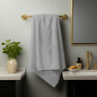 RĘCZNIK KĄPIELOWY 70x140 SPA HOTELOWY Duży Bawełniany 500g/m2 CHŁONNY - Light grey (4)