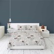 POŚCIEL 200x220 FLANELOWA KOMPLET GRUBA FLANELA ciepła zimowa pościel 5637_B (2)