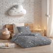 POŚCIEL DZIECIĘCA 100x140 + 50x60 100% BAWEŁNA certyfikat 2-el. do Łóżeczka Baranki Szare (3)