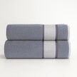 RĘCZNIK KĄPIELOWY 70x140 SPA HOTELOWY Duży Bawełniany 500g/m2 CHŁONNY - MONACO Szary (3)