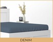 Prześcieradło 140x200 SATYNA z gumką denim (2)