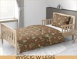 Pościel DZIECIĘCA 160x200 dla dziecka 100% bawełna CERTFIKAT WYŚCIG W LESIE (3)