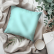Poszewka na poduszkę 100% bawełna 40x40cm, jasiek, certyfikat- mint (3)