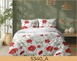 Komplet Pościeli 160x200 + 2x70x80, 100% Bawełna, 140g/m2, wzór:  5340_A (2)