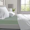 Prześcieradło Tradycyjne 160x200CM Bez Gumki BAWEŁNA 100% oliwka (2)