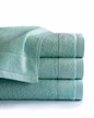 RĘCZNIK KĄPIELOWY 50x90 SPA HOTELOWY mały Bawełniany 550g/m2 CHŁONNY - VITO  jasno turkusowy (2)