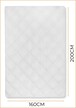 KOŁDRA 160x200 CAŁOROCZNA ANTYALERGICZNA MIĘKKA POLSKI PRODUKT 1,75kg (7)