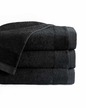 RĘCZNIK KĄPIELOWY 100x150 SPA HOTELOWY Bawełniany 550g/m2 CHŁONNY - VITO czarny (2)