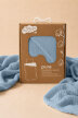 Pościel muślinowa 100x135 dziecięca - dwuwarstwowy muślin 140g/m2 + bawełna 120g/m2 Blue (5)