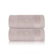 Zestaw 2x RĘCZNIK KĄPIELOWY 70x140 SPA HOTELOWY Duży Bawełniany 550g/m2 - VITO Perłowy/Oyster (2)