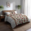 POŚCIEL Z KORY 160x200 + POSZEWKA 70/80  GRUBA POLSKA BAWEŁNA - Hanka biała (4)