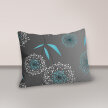 Poszewka 70x80cm na poduszkę 100% bawełna wzór: DMUCHAWIEC TURKUS (1)