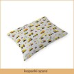 Poszewka 70x80cm na poduszkę 100% bawełna wzór: koparki szere (2)