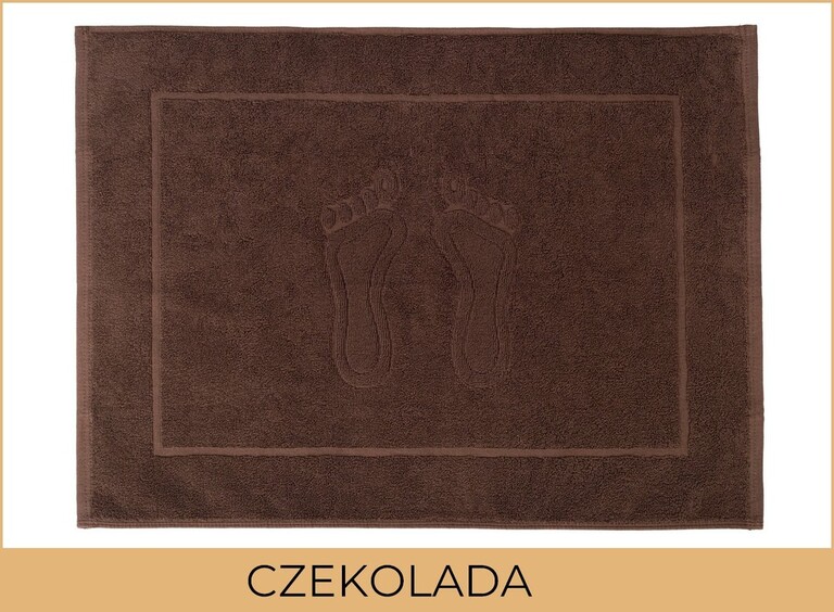 Ręcznik Hotelowy STOPKA, 50x70cm, kolor: Czekolada (2)