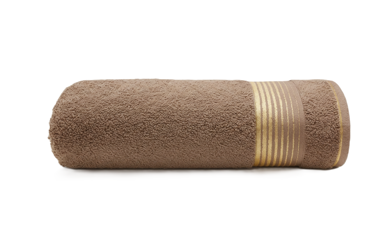 RĘCZNIK KĄPIELOWY 50x90 SPA HOTELOWY mały Bawełniany 400g/m2 CHŁONNY - MONTREAL Cappuccino (1)